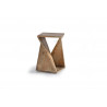 Hocker Holz Braun 35x35x57cm