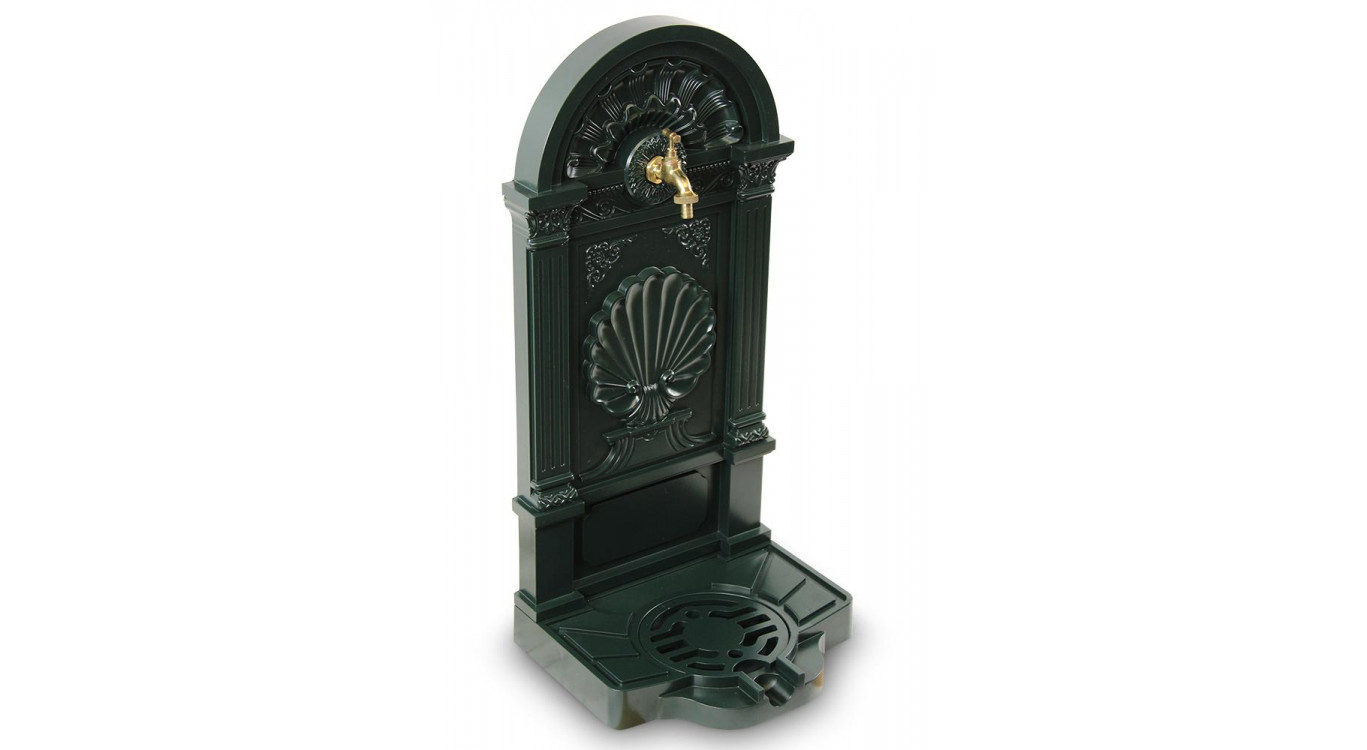 Fontaine de Jardin Aluminium Vert 39x33x82.5cm