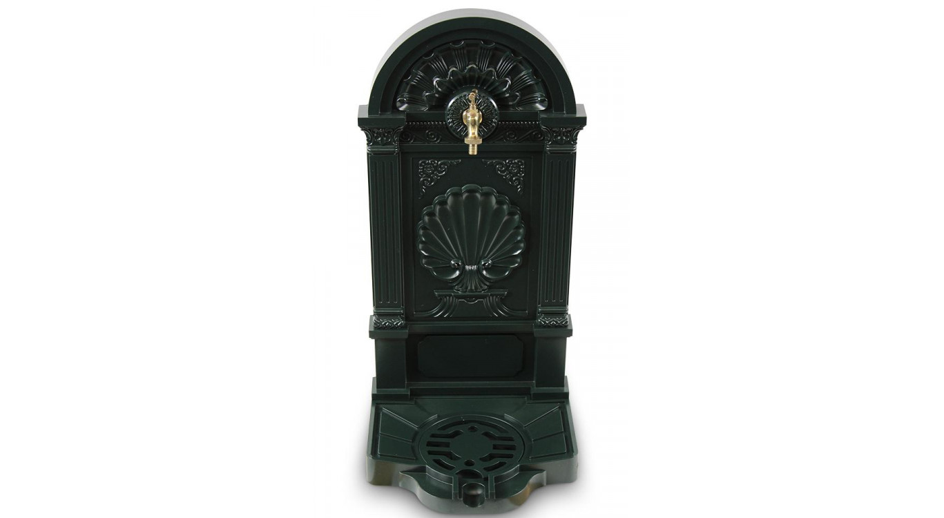 Fontaine de Jardin Aluminium Vert 39x33x82.5cm