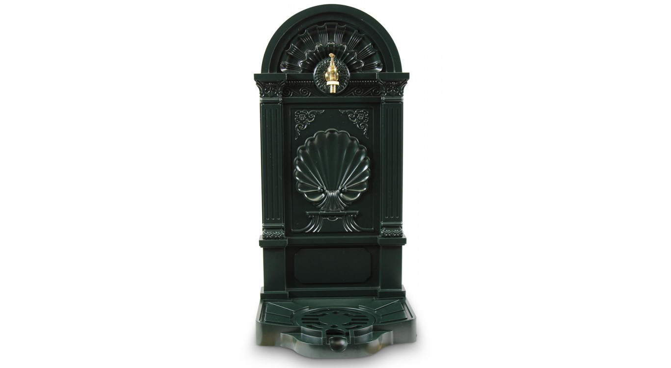 Fontaine de Jardin Aluminium Vert 39x33x82.5cm