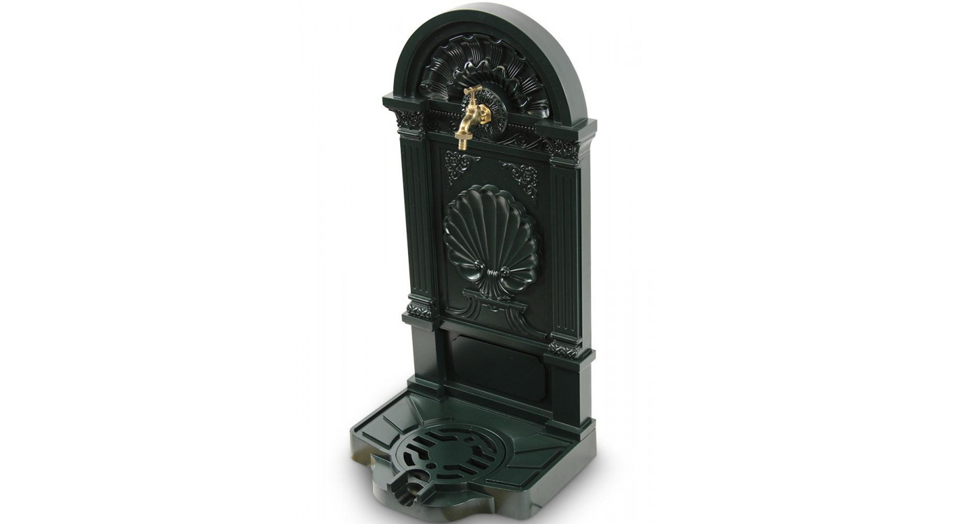 Fontaine de Jardin Aluminium Vert 39x33x82.5cm