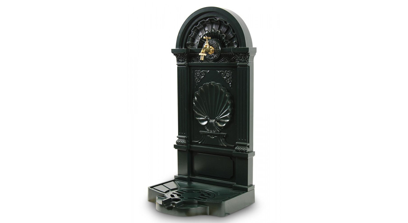 Fontaine de Jardin Aluminium Vert 39x33x82.5cm