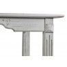 Table Bois Cerusé Blanc 180x90.5x81.5cm