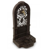 Fontaine de Jardin Fonte Marron 35.5x31x74.5cm