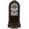 Fontaine de Jardin Fonte Marron 35.5x31x74.5cm