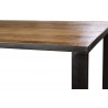 Table à Manger Bois, Métal Marron 180x90x78cm