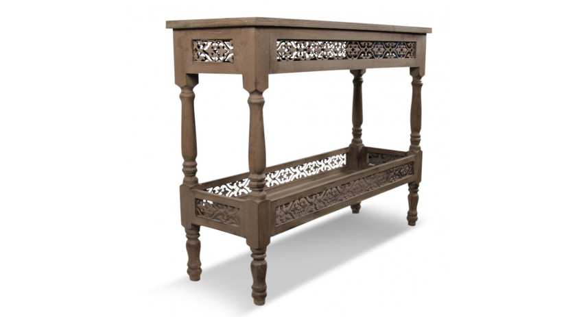 Meuble Console Bois 98x35x77cm