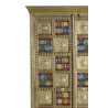 Armoire Bois, Bronze Or 100x45x180cm