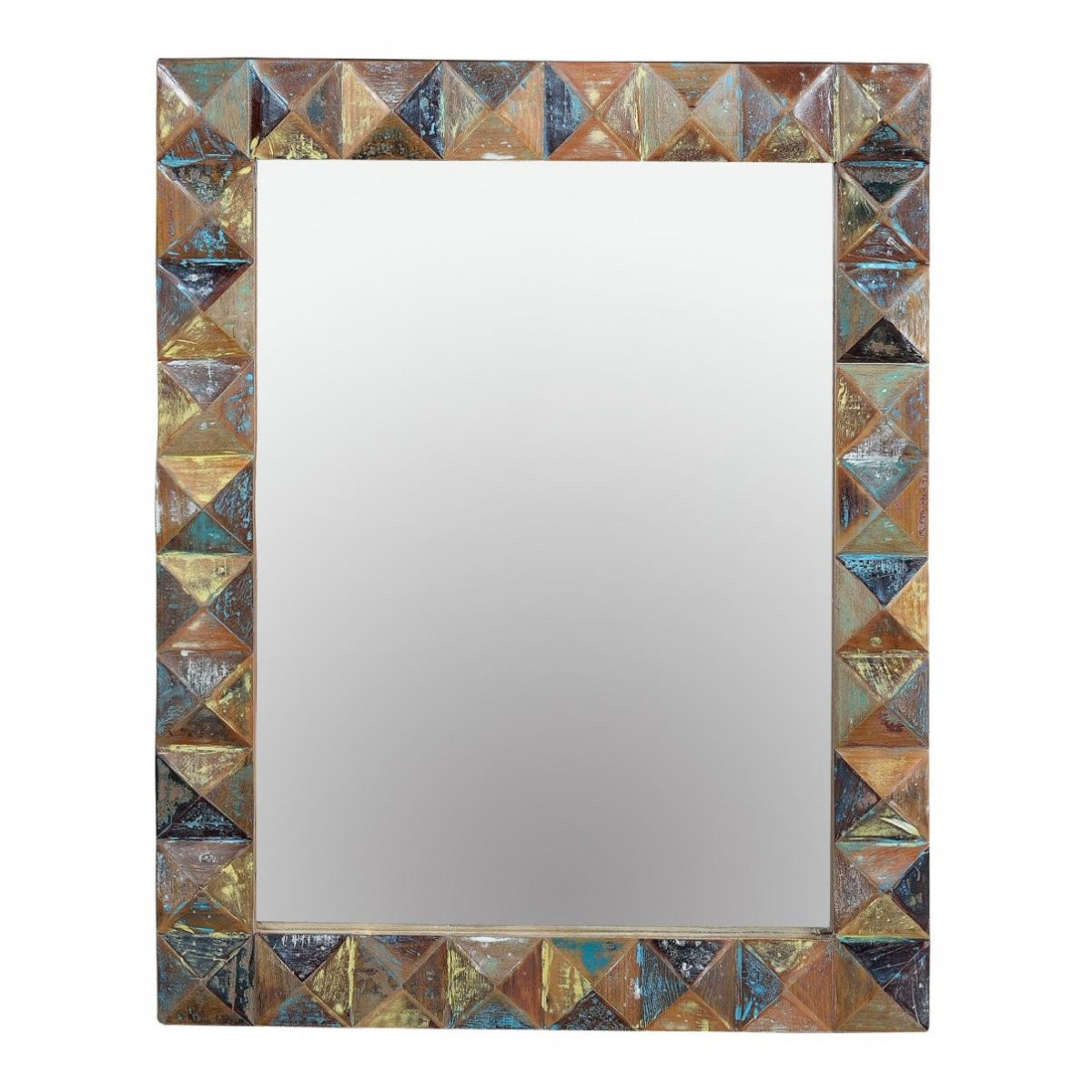 Miroir Bois Marron 80x4x100cm