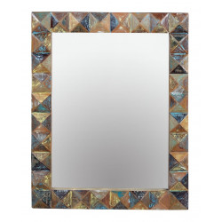 Miroir Bois Marron 80x4x100cm