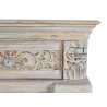 Buffet 2 Tiroirs Bois Blanc 120x45x100cm