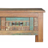 Console 2 Tiroirs BoisMarron 106x33x76cm