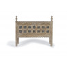 Console Bois Marron 110x34x94cm