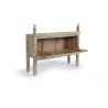 Console Bois Marron 110x34x94cm