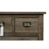 Meuble Console Bois 3 Tiroirs 60x35.5x76cm