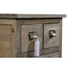 Meuble Console Bois 3 Tiroirs 60x35.5x76cm