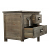 Meuble Console Bois 3 Tiroirs 60x35.5x76cm