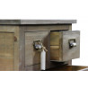 Meuble Console Bois 3 Tiroirs 60x35.5x76cm