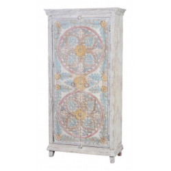 Armoire Bois Multicolore 90x40x180cm