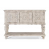 Console Bois Blanc 148x44x103cm