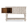 Console Bois Blanc 148x44x103cm