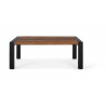 Couchtisch Holz, Metall Braun 120x90x46cm