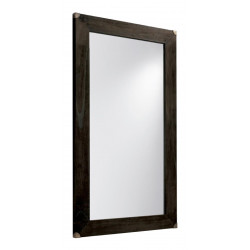 Grand Miroir Bois Bronze Marron 80x4x120cm