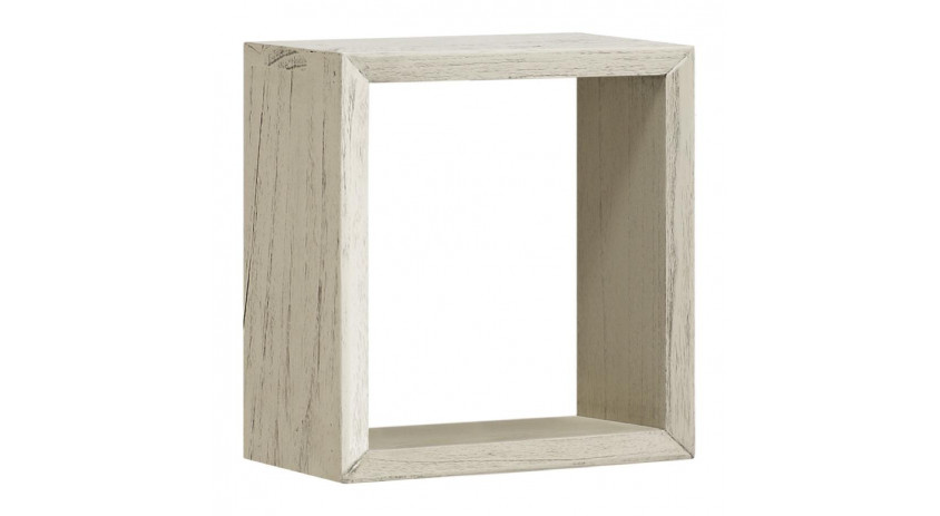 Etagère Bois Blanc 40x20x40cm