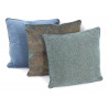 Coussin Polyester Bleu 45x45cm