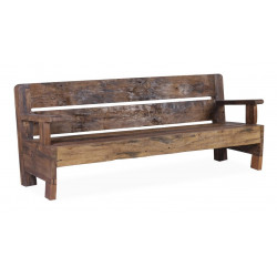 Banc Bois Marron 200x65x78cm