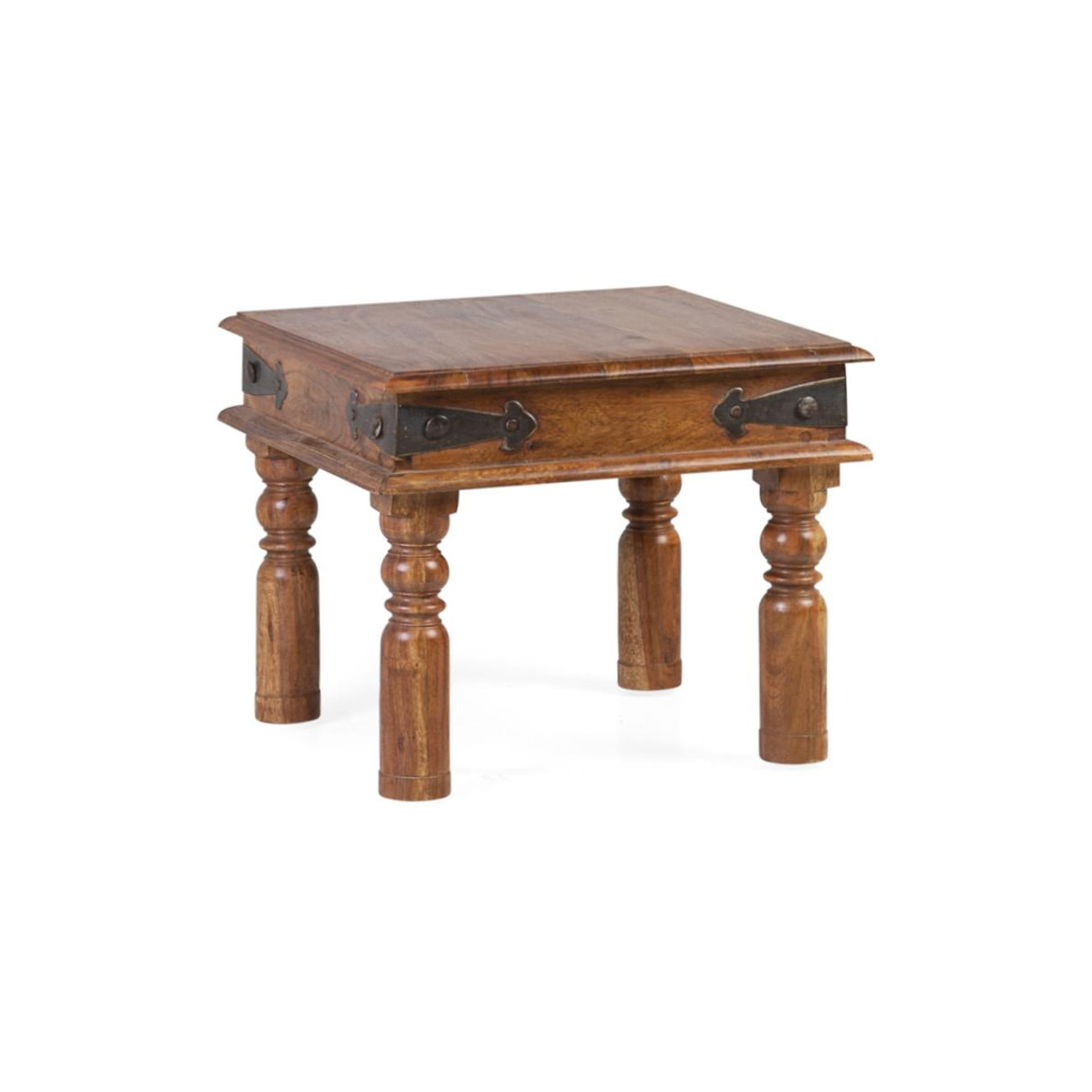 Table Basse Bois Marron 45x45x37cm