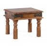 Table Basse Bois Marron 45x45x37cm