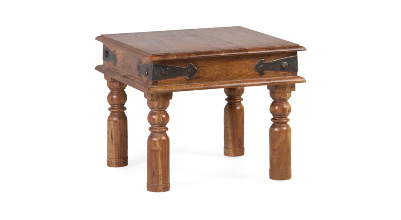 Table Basse Bois Marron 45x45x37cm