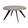 Table Basse Aluminum Bronze 80x80x37cm