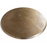 Table Basse Aluminum Bronze 80x80x37cm