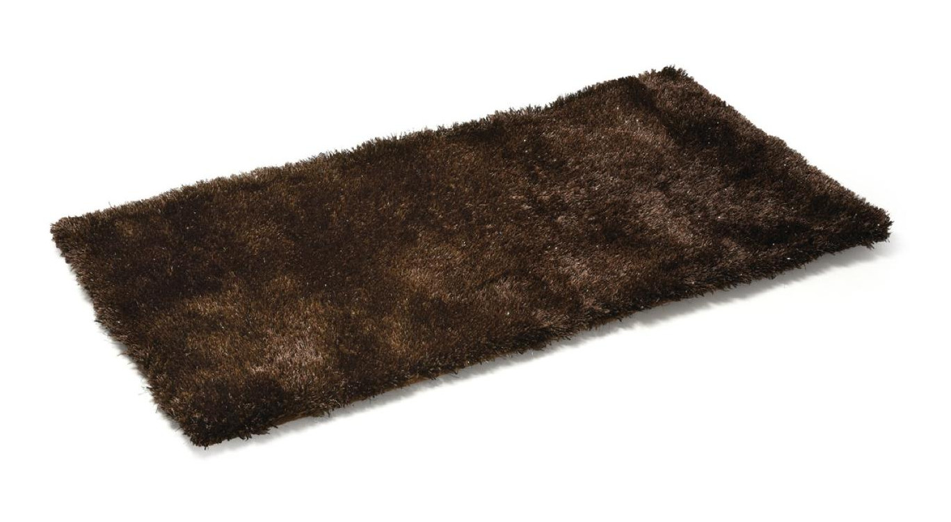 Tapis Polyester Marron 140x200cm