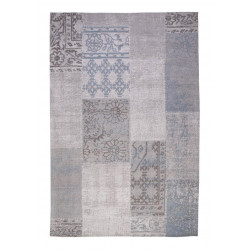 Tapis Coton Polyester Gris 140x200cm