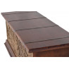 Coffre Bois Marron 116x40x45cm