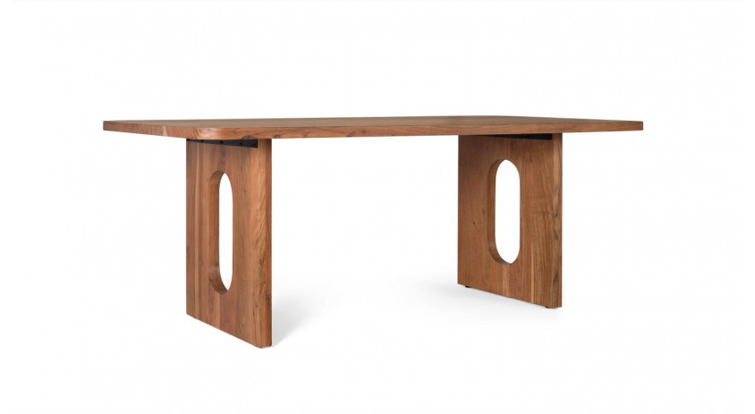 Table à Manger Bois Marron 200x100x76cm