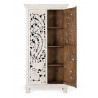 Armoire Bois Blanc 90x40x180cm