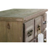 Meuble Semainier Chiffonnier Grainetier Bois 18 Tiroirs 67x36x110cm