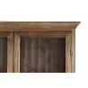 Buffet Vaisselier Rangement Bois 5 Tiroirs Nu 81x35x169cm