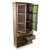 Buffet Vaisselier Rangement Bois 5 Tiroirs Nu 81x35x169cm