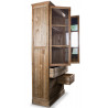 Buffet Vaisselier Rangement Bois 5 Tiroirs Nu 81x35x169cm